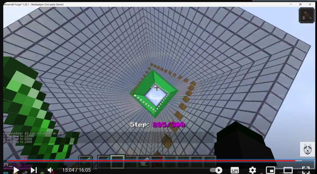 Minecraft only up fake